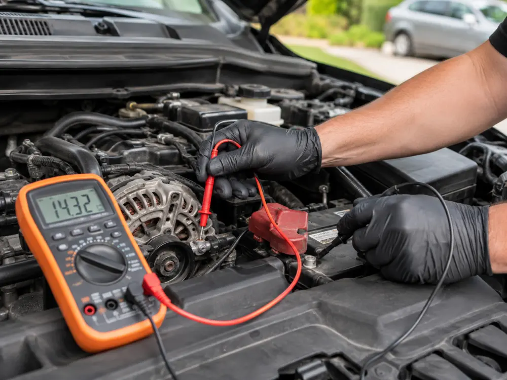 Alternator Testing performed by AutoTechPete