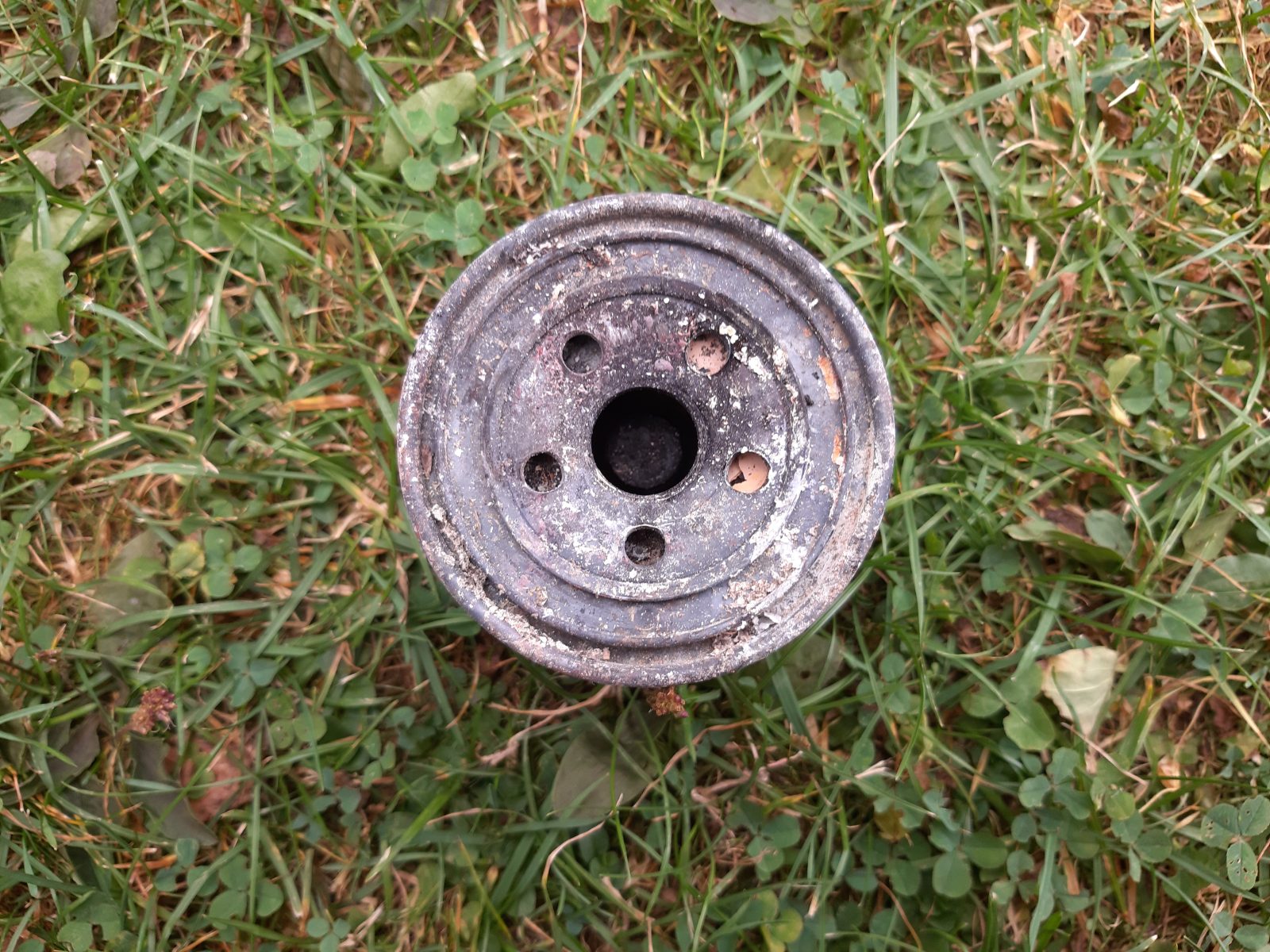 Oil filter detail for mobile oil change service