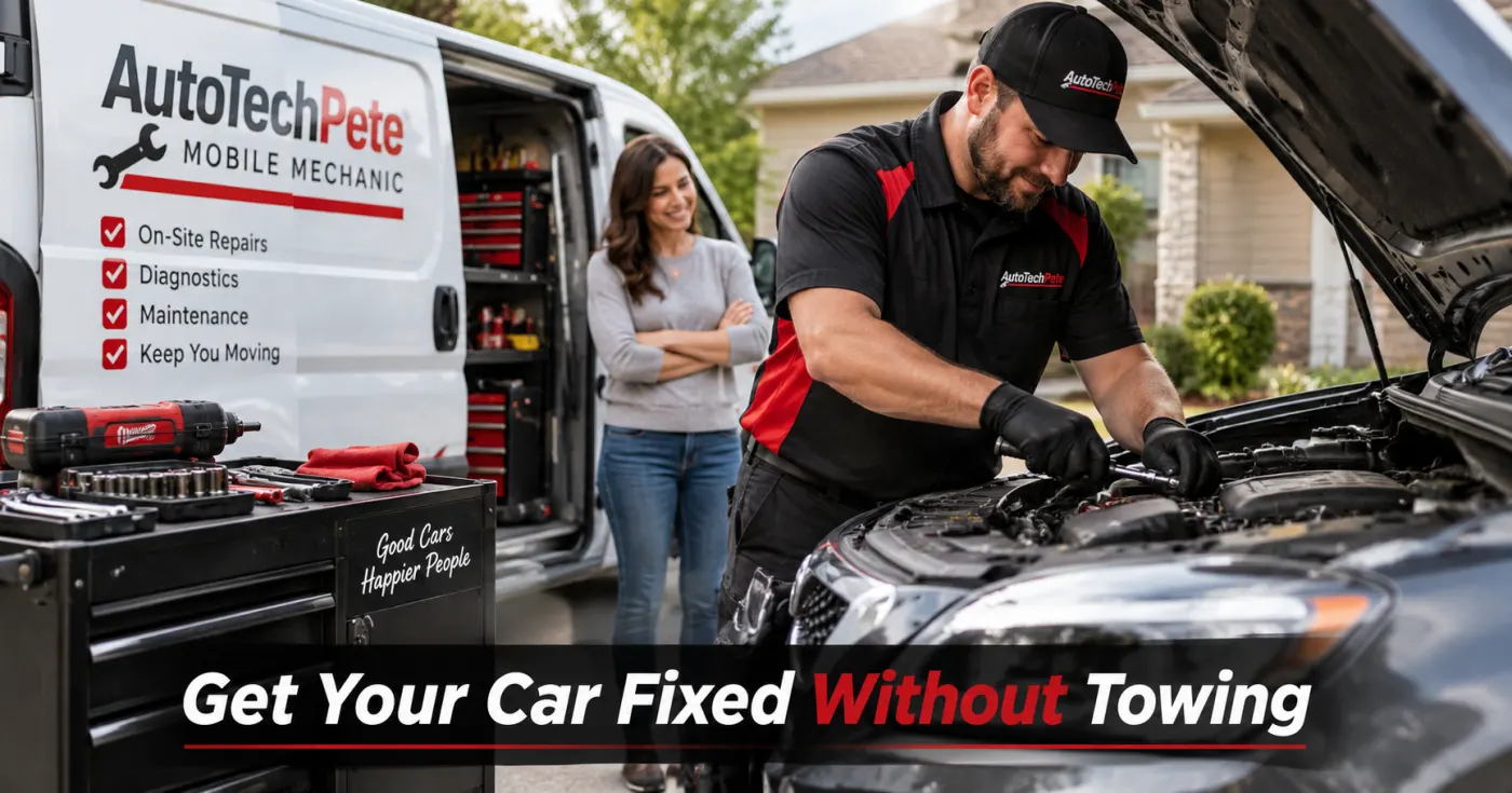 How to Get Your Car Fixed Without Towing It
